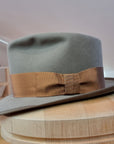RAGNAR FEDORA | 50X BEAVER BLEND | STONE COLOR |  SIZE 60, US 7 1/2