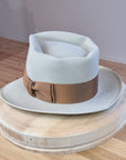 BOGART FEDORA | 100X BEAVER | SILVERBELLY COLOR | SIZE 60, US 7 1/2