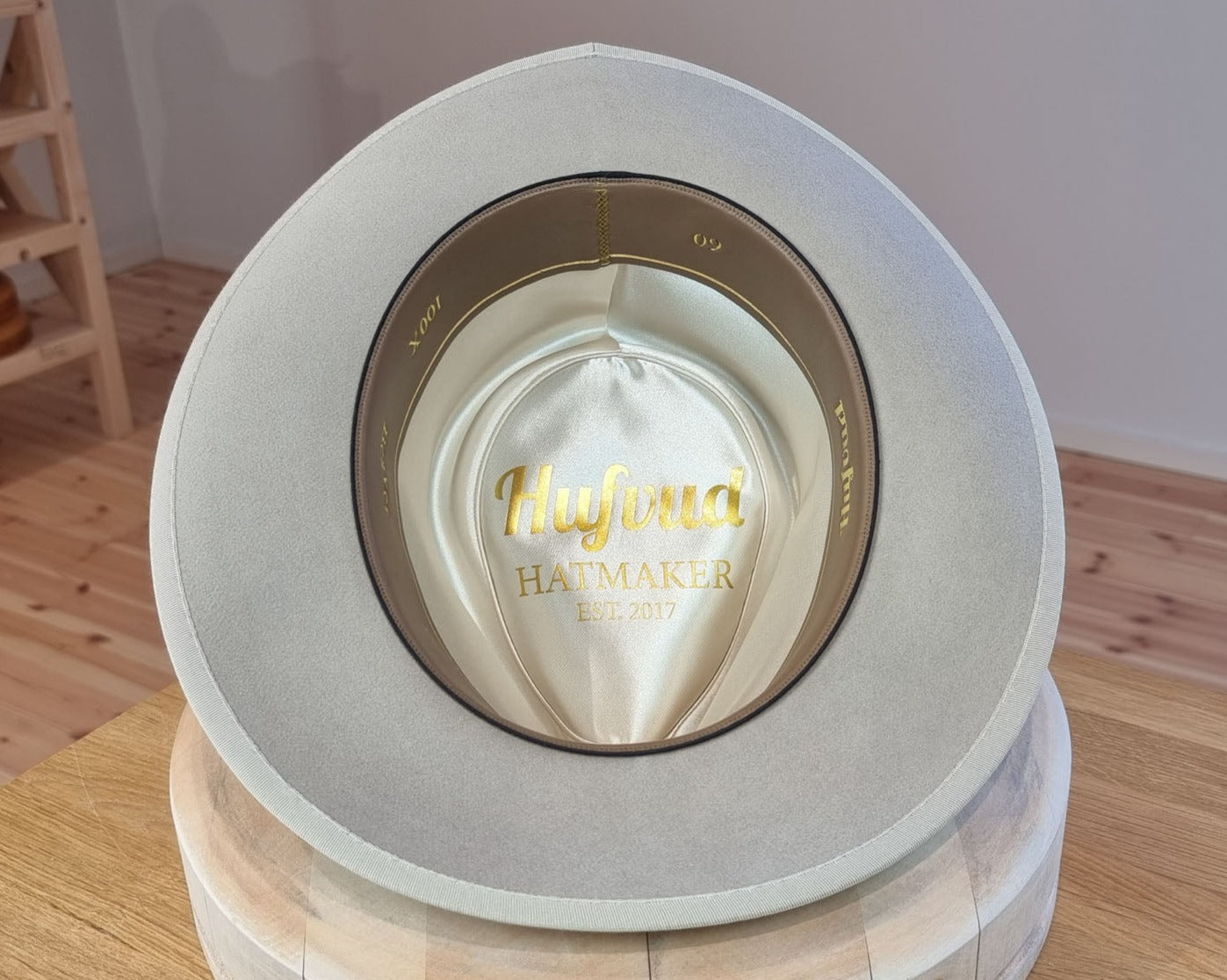 BOGART FEDORA | 100X BEAVER | SILVERBELLY COLOR | SIZE 60, US 7 1/2