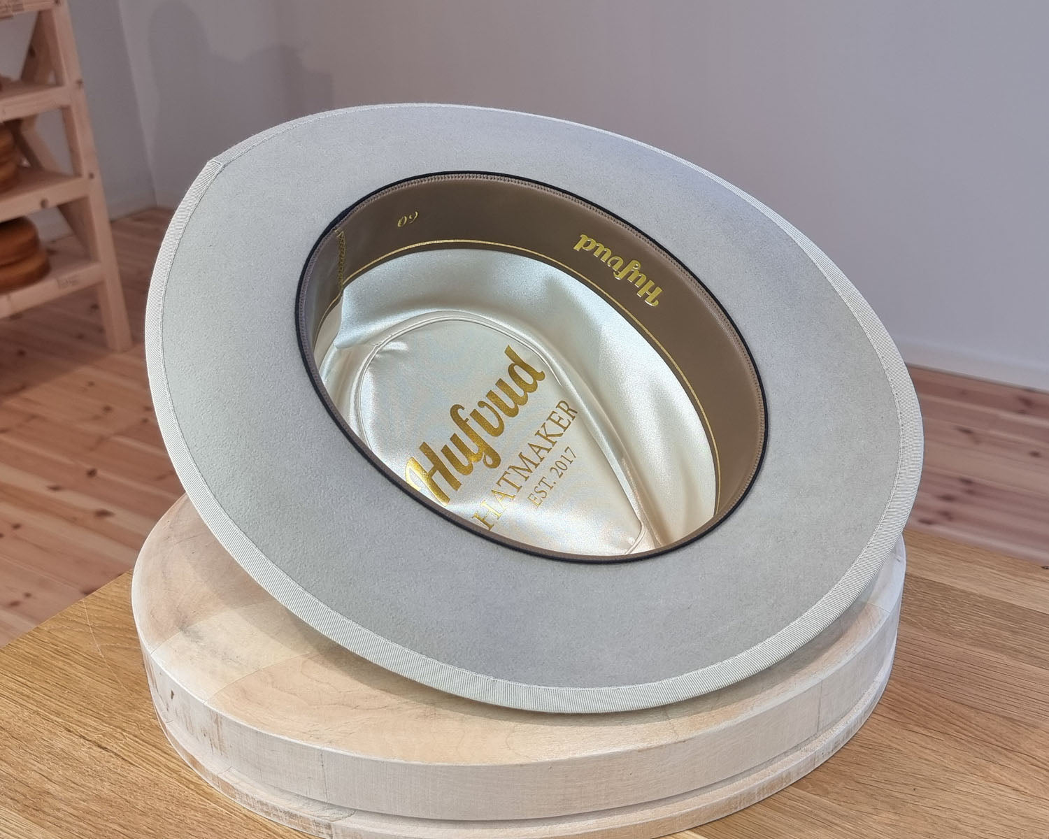 BOGART FEDORA | 100X BEAVER | SILVERBELLY COLOR | SIZE 60, US 7 1/2