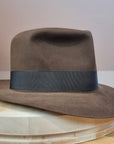 LEIFUR Lucky FEDORA | 100X BEAVER | SABLE BROWN | US 7 1/2, EU 60