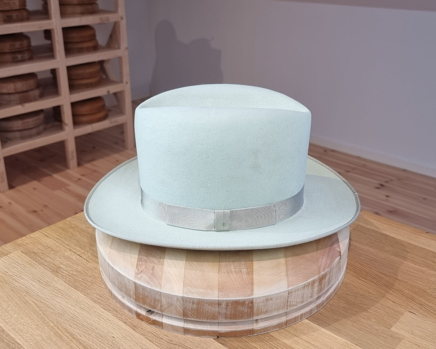 WESTERN UPCYCLE | 4X BEAVER BLEND | SILVERBELLY | SIZE 57, US 7 1/8