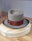 RAGNAR FEDORA | 50X BEAVER BLEND | WHISKEY COLOR |  SIZE 58, US 7 1/4