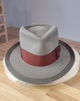 RAGNAR FEDORA | 50X BEAVER BLEND | WHISKEY COLOR |  SIZE 58, US 7 1/4