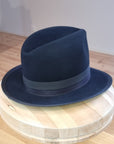 CAGNEY FEDORA | 100X BEAVER | DARK NAVY | SIZE 58, US 7 1/4