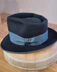 BOGART FEDORA | 50X BEAVER BLEND | BLACK |  SIZE 59, US 7 3/8