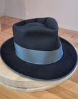 BOGART FEDORA | 50X BEAVER BLEND | BLACK |  SIZE 59, US 7 3/8