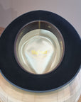 BOGART FEDORA | 50X BEAVER BLEND | BLACK | SIZE 59, US 7 3/8