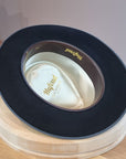 BOGART FEDORA | 50X BEAVER BLEND | BLACK | SIZE 59, US 7 3/8
