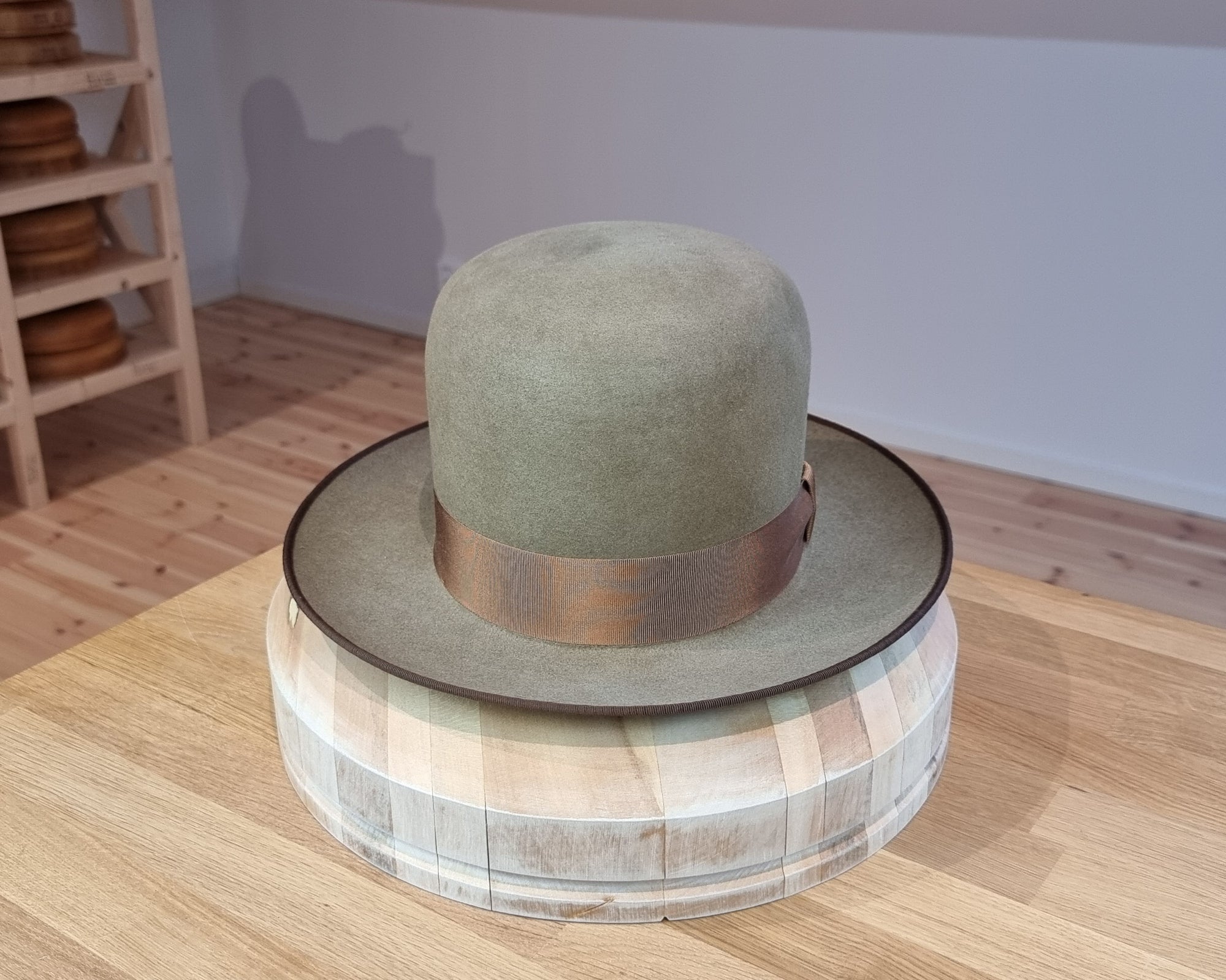 WESTERN UPCYCLE | 4X BEAVER BLEND | PECAN| SIZE 59, US 7 3/8