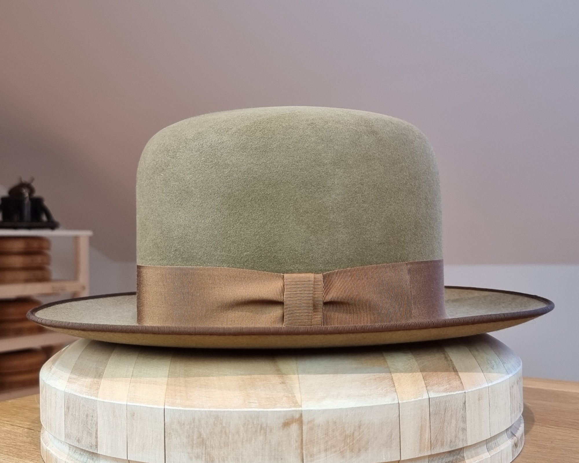 WESTERN UPCYCLE | 4X BEAVER BLEND | PECAN| SIZE 59, US 7 3/8