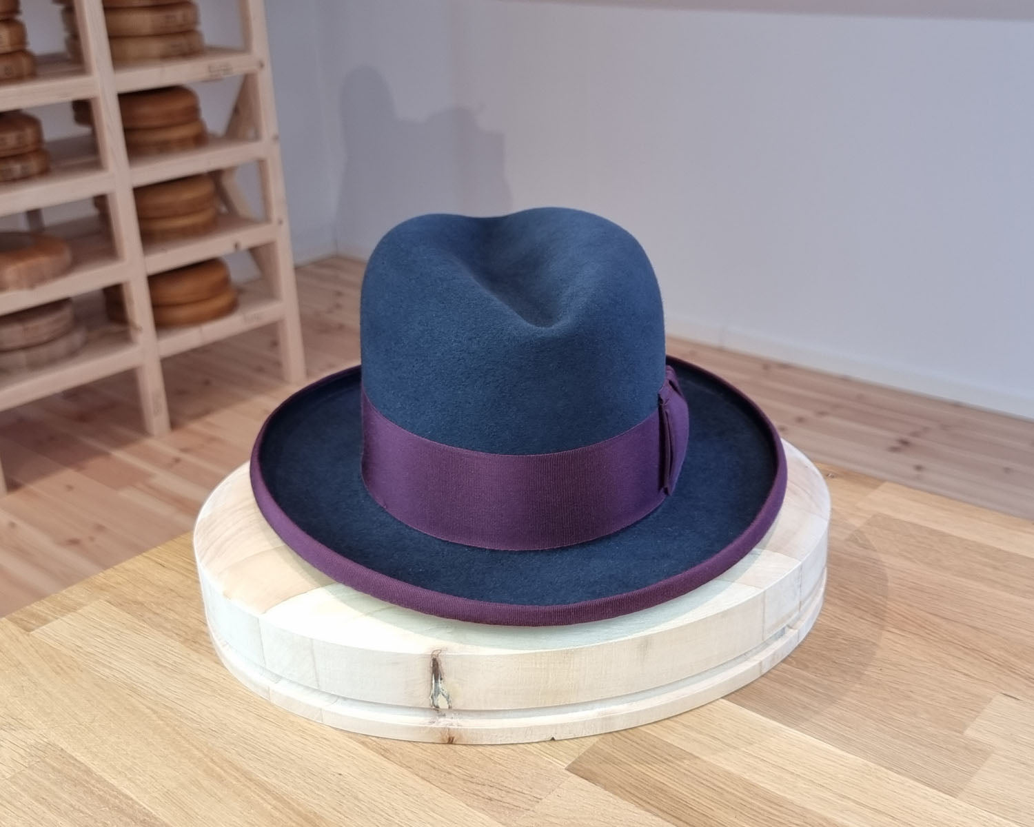 SVEN HOMBURG | 50X BEAVER BLEND | STEEL COLOR | SIZE 58, US 7 1/4