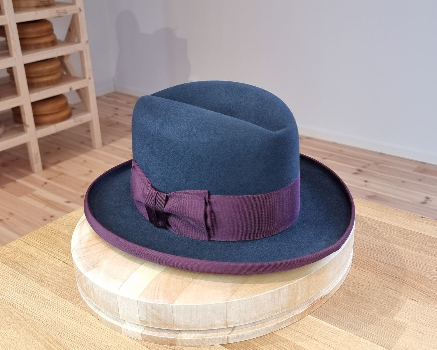 SVEN HOMBURG | 50X BEAVER BLEND | STEEL COLOR | SIZE 58, US 7 1/4