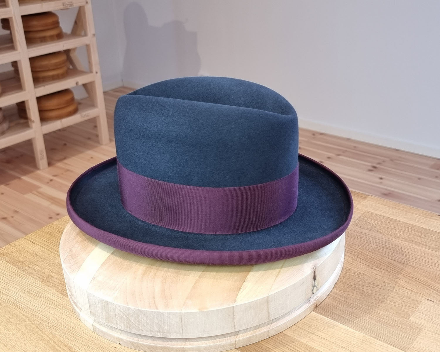 SVEN HOMBURG | 50X BEAVER BLEND | STEEL COLOR | SIZE 58, US 7 1/4