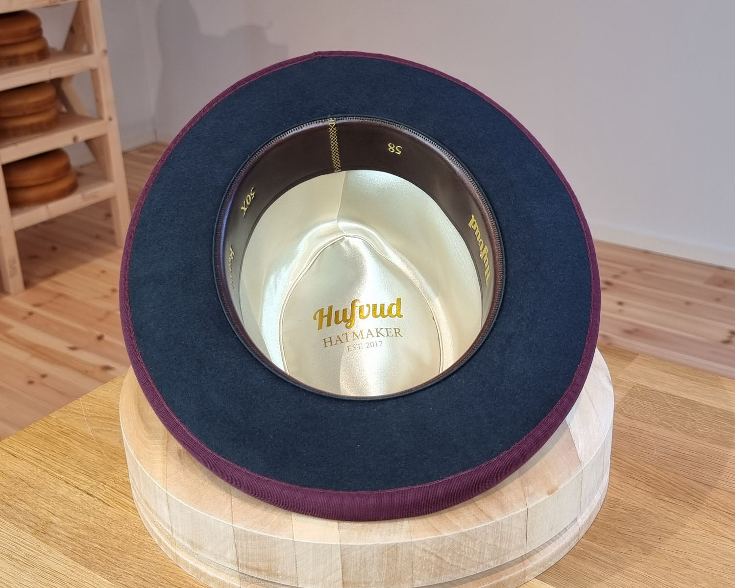 SVEN HOMBURG | 50X BEAVER BLEND | STEEL COLOR | SIZE 58, US 7 1/4