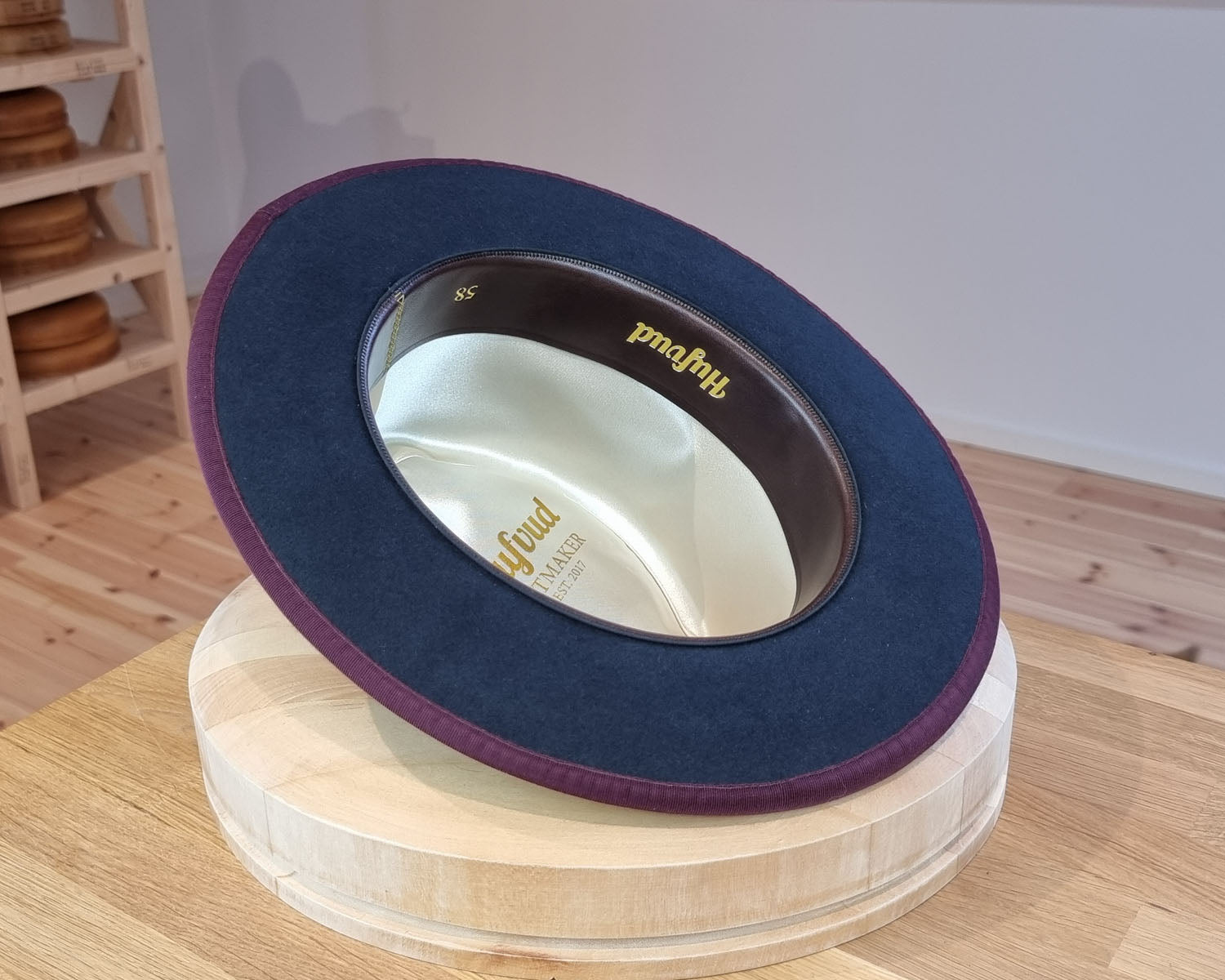 SVEN HOMBURG | 50X BEAVER BLEND | STEEL COLOR | SIZE 58, US 7 1/4