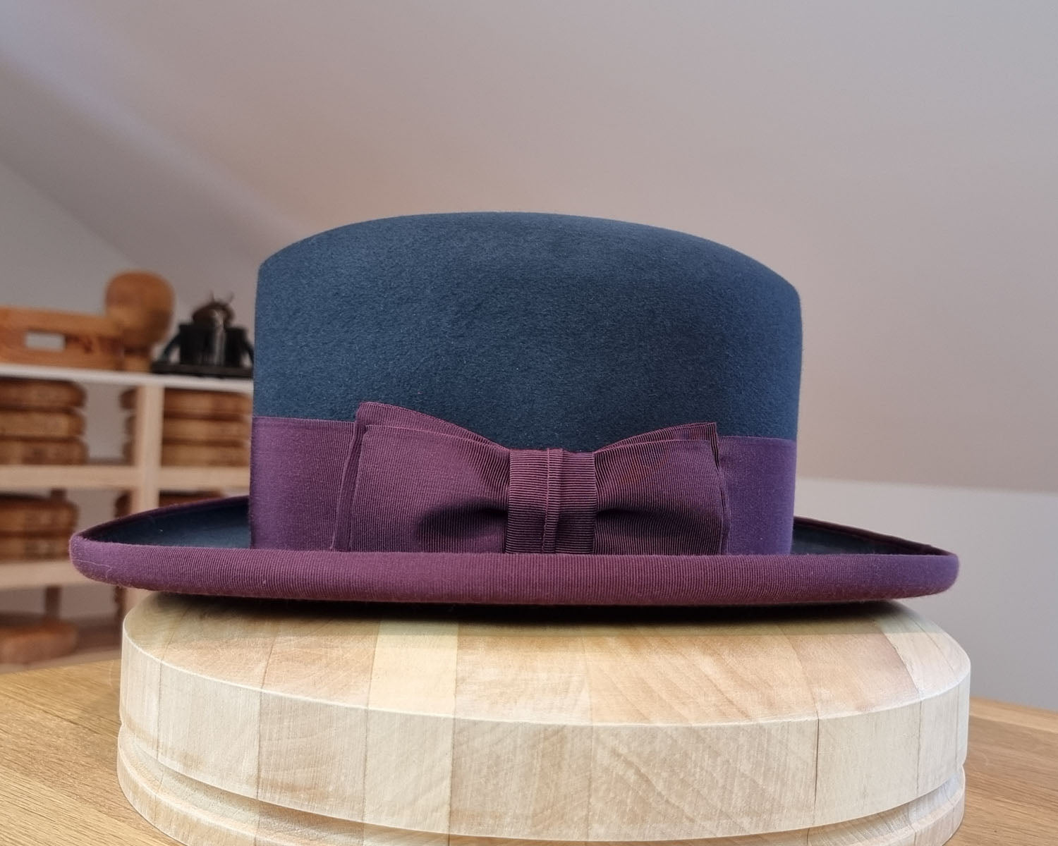 SVEN HOMBURG | 50X BEAVER BLEND | STEEL COLOR | SIZE 58, US 7 1/4