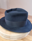 BOGART FEDORA | 50X BEAVER BLEND | STEEL COLOR |  SIZE 61, US 7 5/8