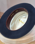 BOGART FEDORA | 50X BEAVER BLEND | STEEL COLOR |  SIZE 61, US 7 5/8