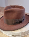 WHIPPET FEDORA | 50X BEAVER BLEND | COGNAC COLOR | SIZE 59, US 7 3/8