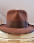 WHIPPET FEDORA | 50X BEAVER BLEND | COGNAC COLOR | SIZE 59, US 7 3/8