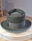 BOGART FEDORA | 50X BEAVER BLEND | OLIVE COLOR |  SIZE 58, US 7 1/4