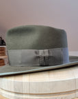 BOGART FEDORA | 50X BEAVER BLEND | OLIVE COLOR |  SIZE 58, US 7 1/4