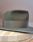BOGART FEDORA | 50X BEAVER BLEND | OLIVE COLOR |  SIZE 58, US 7 1/4