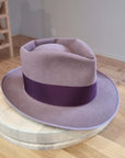 BOGART FEDORA | 50X BEAVER BLEND | DUSTY ROSE COLOR |  SIZE 59, US 7 3/8