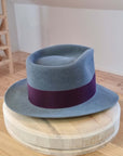 WHIPPET FEDORA | 100X NUTRIA | STEEL COLOR | SIZE 59, US 7 3/8