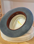 WHIPPET FEDORA | 100X NUTRIA | STEEL COLOR | SIZE 59, US 7 3/8