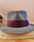 WHIPPET FEDORA | 100X NUTRIA | STEEL COLOR | SIZE 59, US 7 3/8