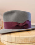 WHIPPET FEDORA | 100X NUTRIA | STEEL COLOR | SIZE 59, US 7 3/8