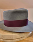WHIPPET FEDORA | 100X NUTRIA | STEEL COLOR | SIZE 59, US 7 3/8
