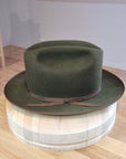 OPEN ROAD HAT | RABBIT & HARE DELUXE BLEND | MOSS GREEN COLOR | SIZE 59, US 7 3/8