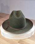 OPEN ROAD HAT | RABBIT & HARE DELUXE BLEND | MOSS GREEN COLOR | SIZE 59, US 7 3/8