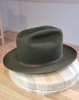 OPEN ROAD HAT | RABBIT & HARE DELUXE BLEND | MOSS GREEN COLOR | SIZE 59, US 7 3/8