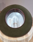 OPEN ROAD HAT | RABBIT & HARE DELUXE BLEND | MOSS GREEN COLOR | SIZE 59, US 7 3/8