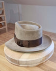 WHIPPET FEDORA | 100X NUTRIA | DRIFTWOOD COLOR | SIZE 58, US 7 1/4