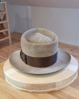 WHIPPET FEDORA | 100X NUTRIA | DRIFTWOOD COLOR | SIZE 58, US 7 1/4