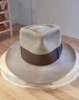WHIPPET FEDORA | 100X NUTRIA | DRIFTWOOD COLOR | SIZE 58, US 7 1/4