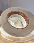 WHIPPET FEDORA | 100X NUTRIA | DRIFTWOOD COLOR | SIZE 58, US 7 1/4