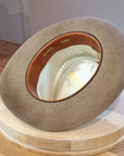 WHIPPET FEDORA | 100X NUTRIA | DRIFTWOOD COLOR | SIZE 58, US 7 1/4