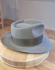 WHIPPET FEDORA | DELUXE RABBIT & HARE BLEND | STONE COLOR | SIZE 58, US 7 1/4