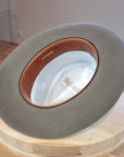 WHIPPET FEDORA | DELUXE RABBIT & HARE BLEND | STONE COLOR | SIZE 58, US 7 1/4