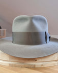 WHIPPET FEDORA | DELUXE RABBIT & HARE BLEND | STONE COLOR | SIZE 58, US 7 1/4