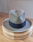 CAGNEY FEDORA | STONE COLOR | 50X BEAVER BLEND | SIZE 61, US 7 5/8