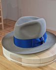 CAGNEY FEDORA | RABBIT & HARE DELUXE BLEND | STONE COLOR | SIZE 60, US 7 1/2