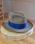 CAGNEY FEDORA | RABBIT & HARE DELUXE BLEND | STONE COLOR | SIZE 60, US 7 1/2