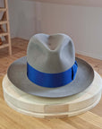 CAGNEY FEDORA | RABBIT & HARE DELUXE BLEND | STONE COLOR | SIZE 60, US 7 1/2